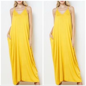 Harem maxi dress